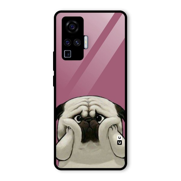 Chubby Doggo Glass Back Case for Vivo X50 Pro