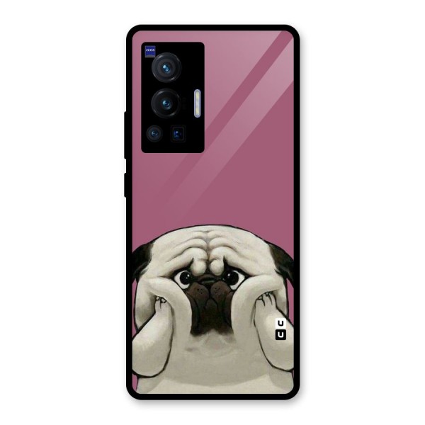 Chubby Doggo Glass Back Case for Vivo X70 Pro