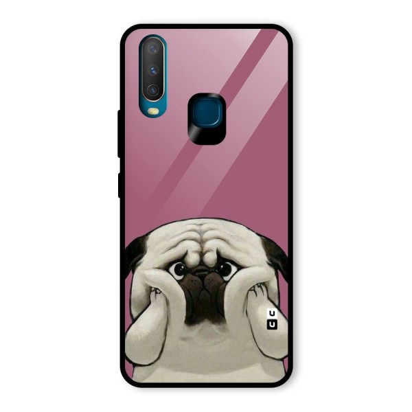 Chubby Doggo Glass Back Case for Vivo Y15