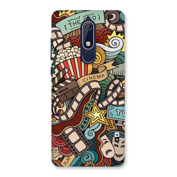 Cinematic Design Back Case for Nokia 5.1