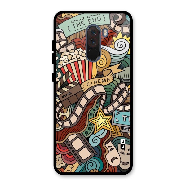 Cinematic Design Glass Back Case for Poco F1