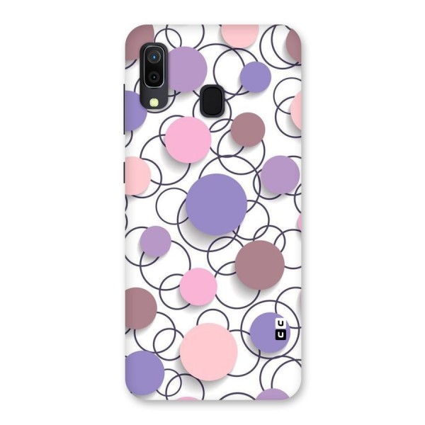 Circles And More Back Case for Galaxy A20