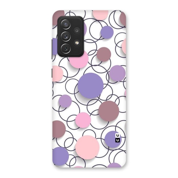 Circles And More Back Case for Galaxy A72