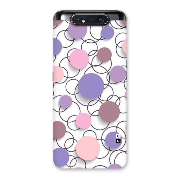 Circles And More Back Case for Galaxy A80