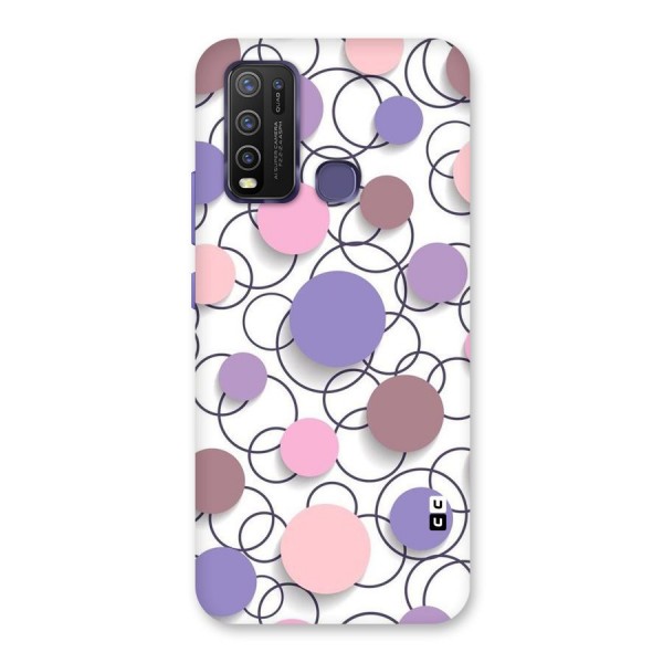 Circles And More Back Case for Vivo Y30