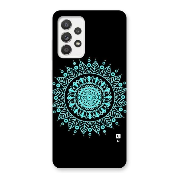 Circles Pattern Art Back Case for Galaxy A52