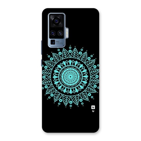 Circles Pattern Art Back Case for Vivo X50 Pro