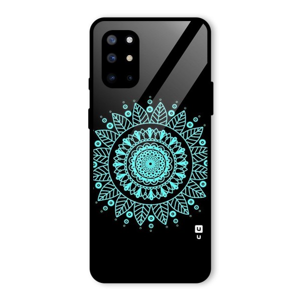 Circles Pattern Art Glass Back Case for OnePlus 8T