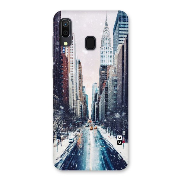 City Snow Back Case for Galaxy A20