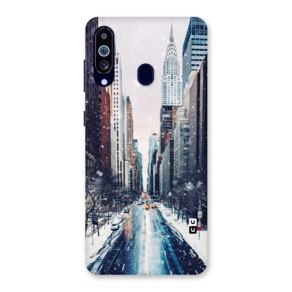 City Snow Back Case for Galaxy A60