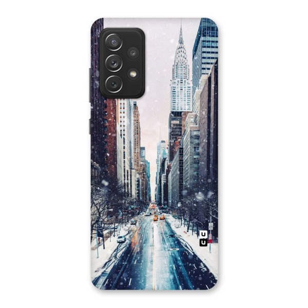 City Snow Back Case for Galaxy A72