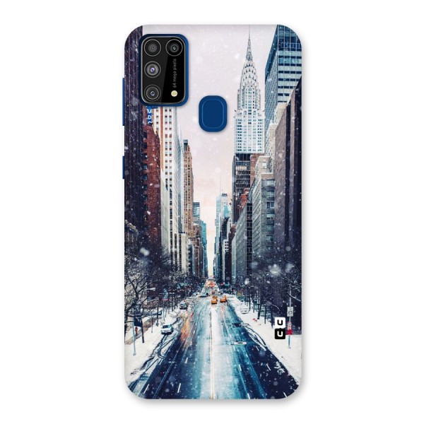 City Snow Back Case for Galaxy F41