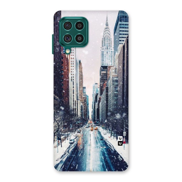 City Snow Back Case for Galaxy F62