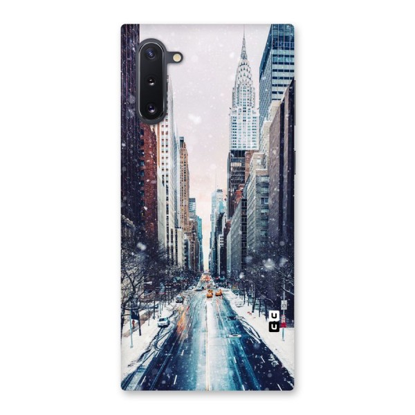 City Snow Back Case for Galaxy Note 10