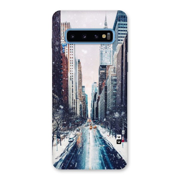 City Snow Back Case for Galaxy S10