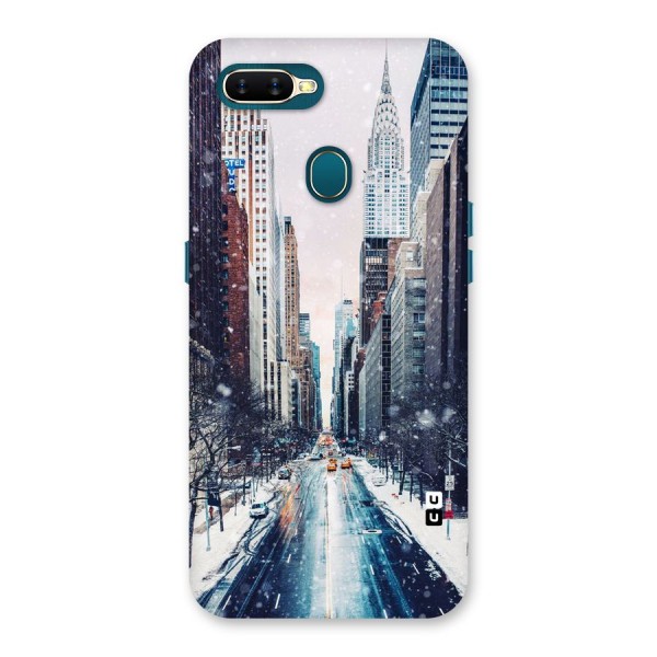 City Snow Back Case for Oppo A12