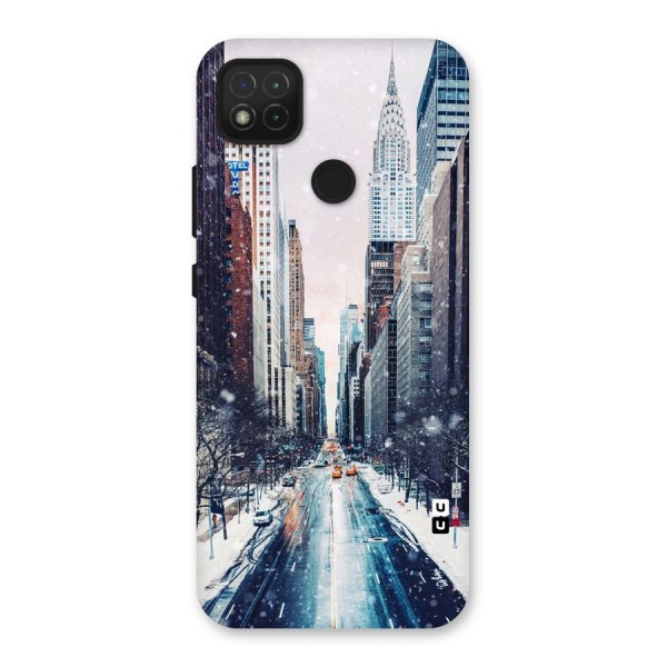 City Snow Back Case for Redmi 9C