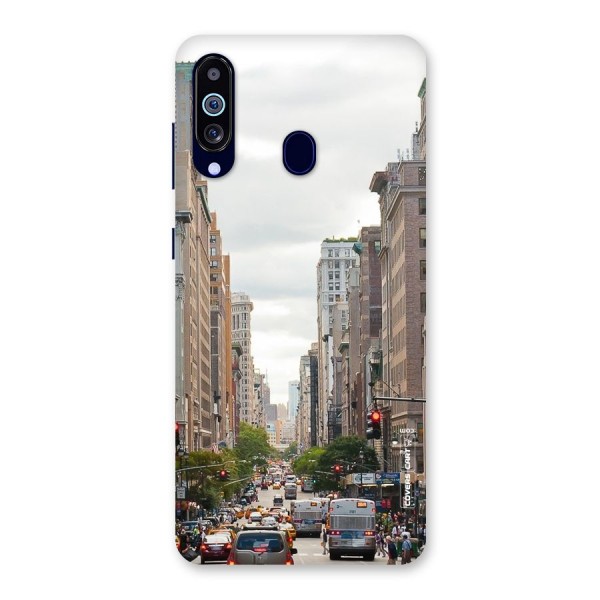 City Street View Back Case for Galaxy A60