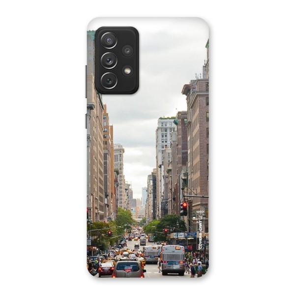 City Street View Back Case for Galaxy A72