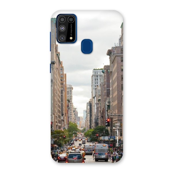 City Street View Back Case for Galaxy F41