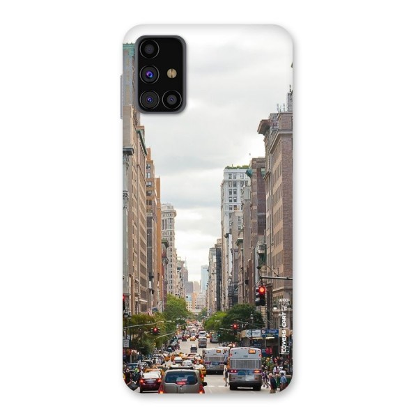 City Street View Back Case for Galaxy M31s