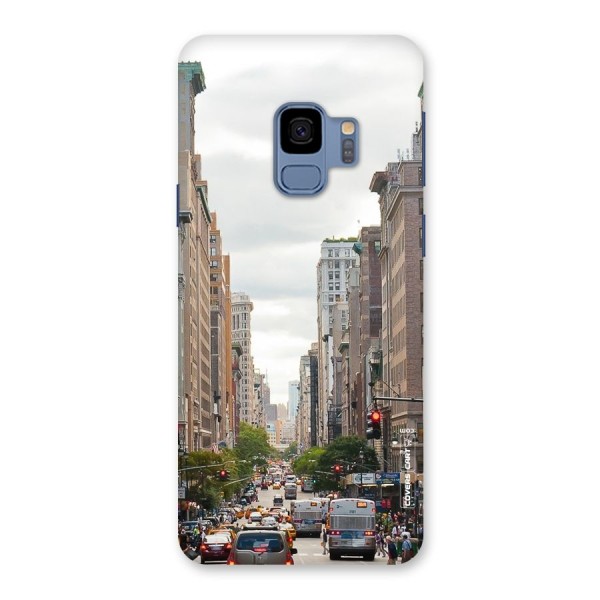 City Street View Back Case for Galaxy S9