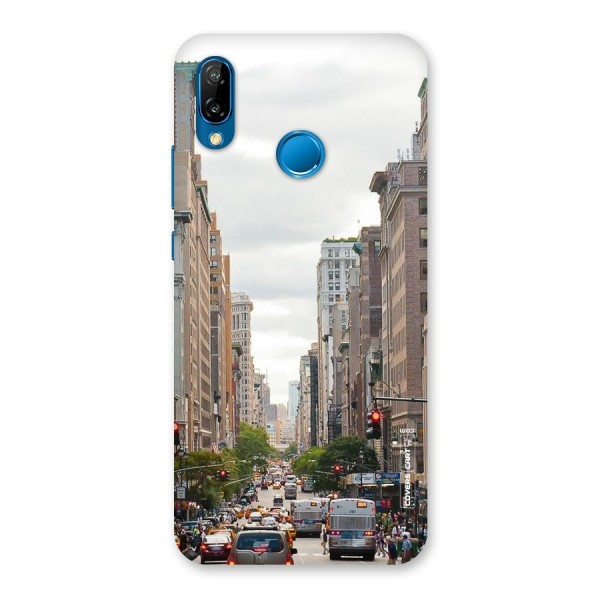 City Street View Back Case for Huawei P20 Lite