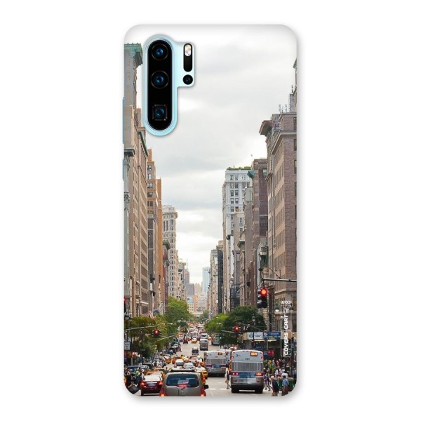 City Street View Back Case for Huawei P30 Pro