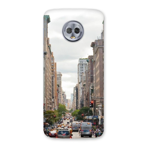 City Street View Back Case for Moto G6