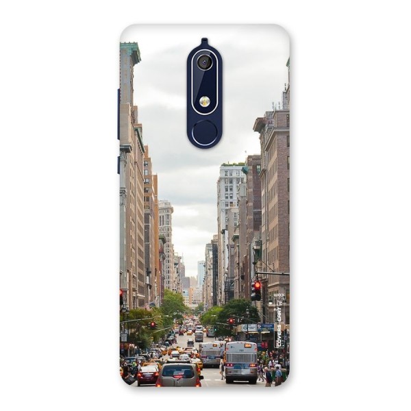 City Street View Back Case for Nokia 5.1