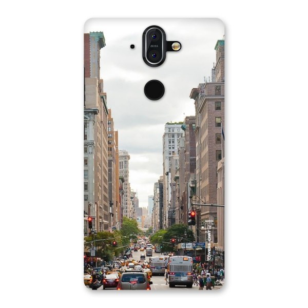 City Street View Back Case for Nokia 8 Sirocco