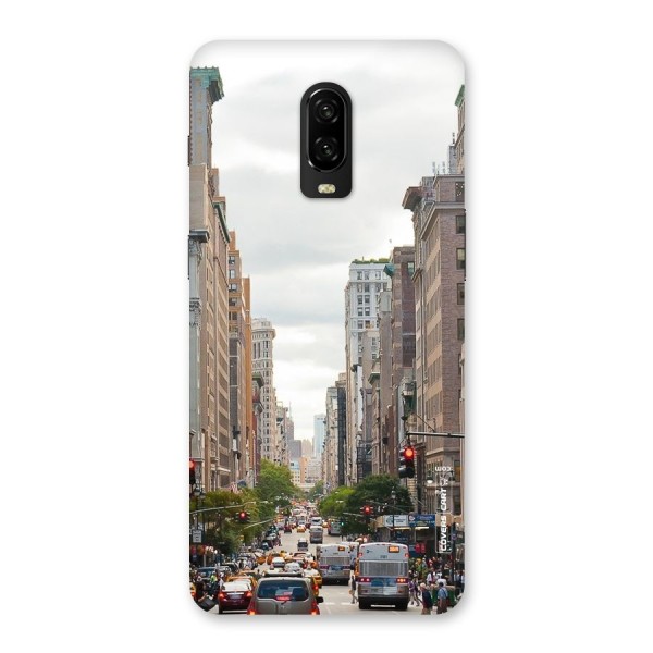 City Street View Back Case for OnePlus 6T