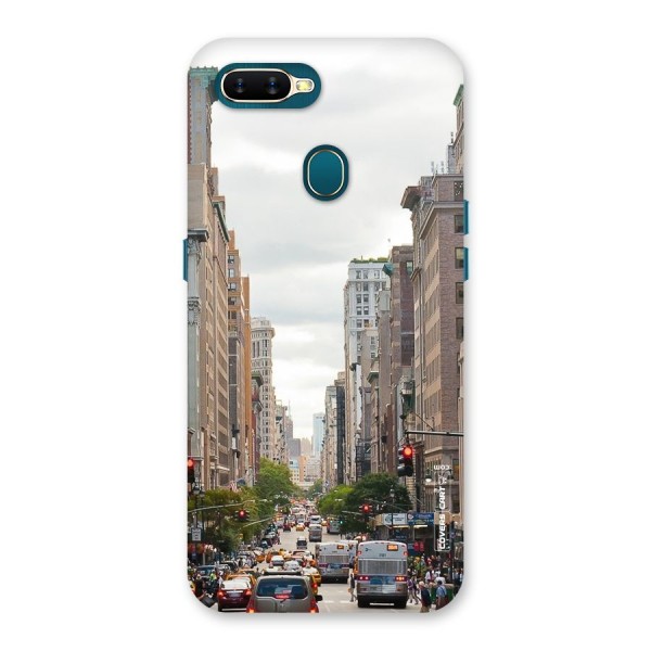 City Street View Back Case for Oppo A12