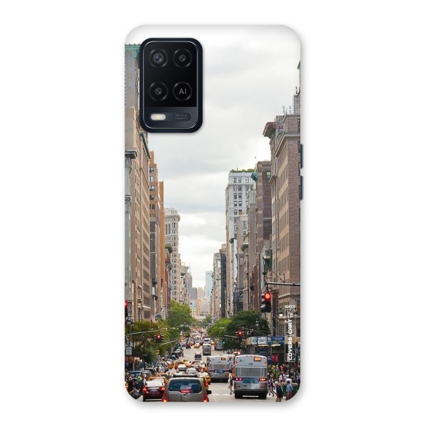 City Street View Back Case for Oppo A54