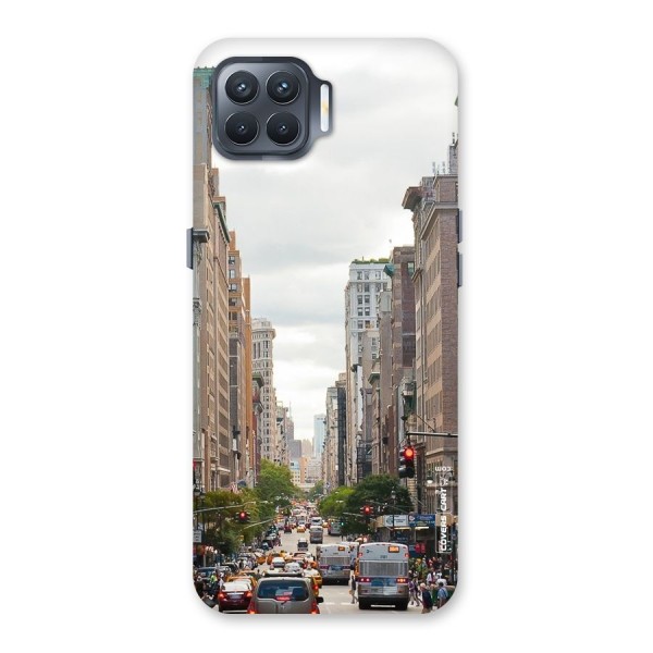 City Street View Back Case for Oppo F17 Pro