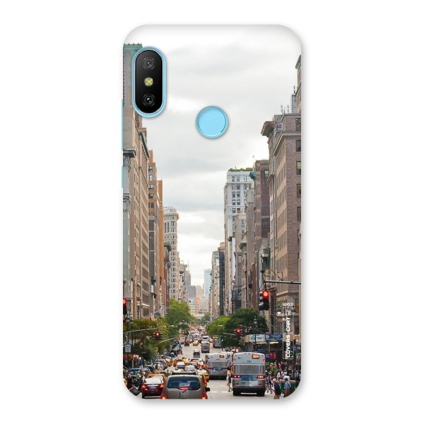 City Street View Back Case for Redmi 6 Pro