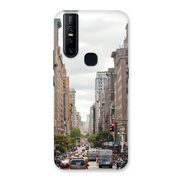 City Street View Back Case for Vivo V15