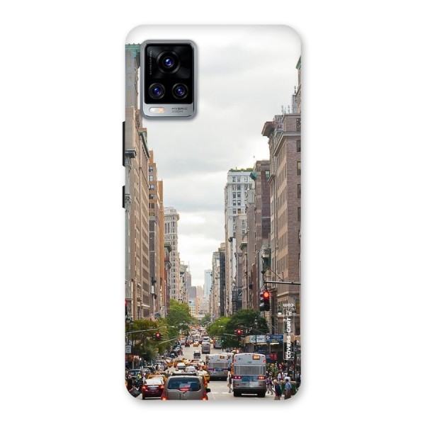 City Street View Back Case for Vivo V20 Pro