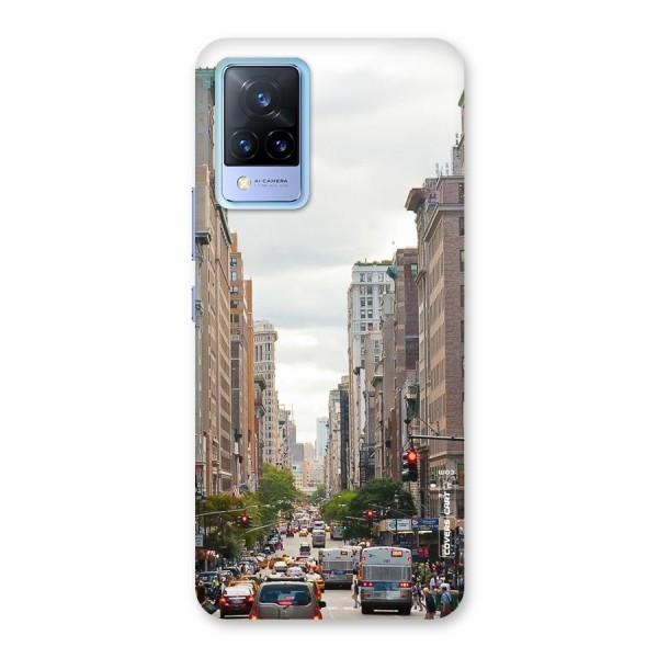 City Street View Back Case for Vivo V21 5G