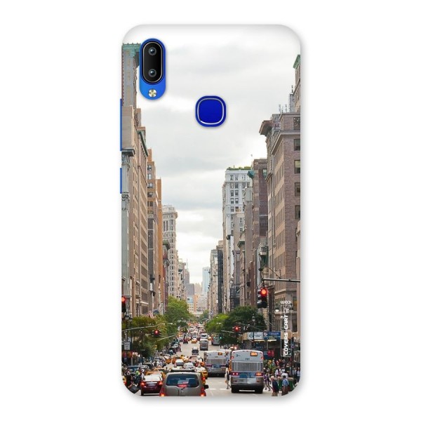 City Street View Back Case for Vivo Y91