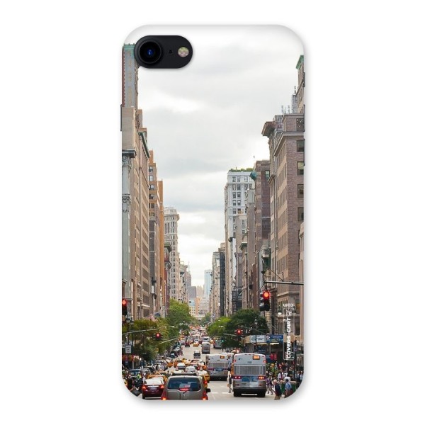 City Street View Back Case for iPhone SE 2020