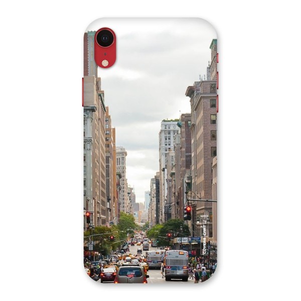 City Street View Back Case for iPhone XR