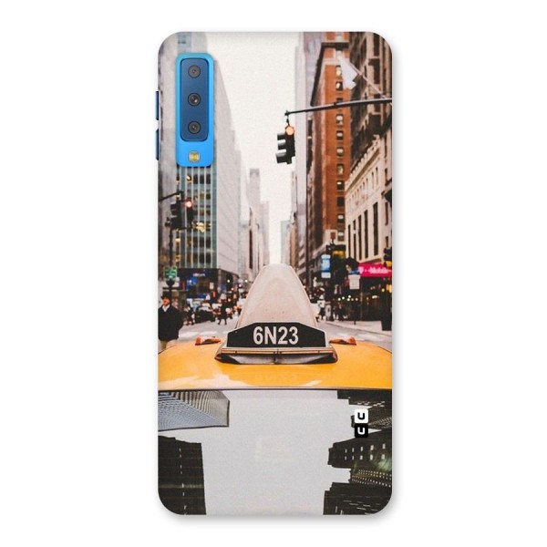 City Taxi Back Case for Galaxy A7 (2018)