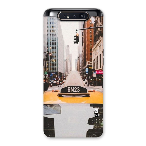 City Taxi Back Case for Galaxy A80