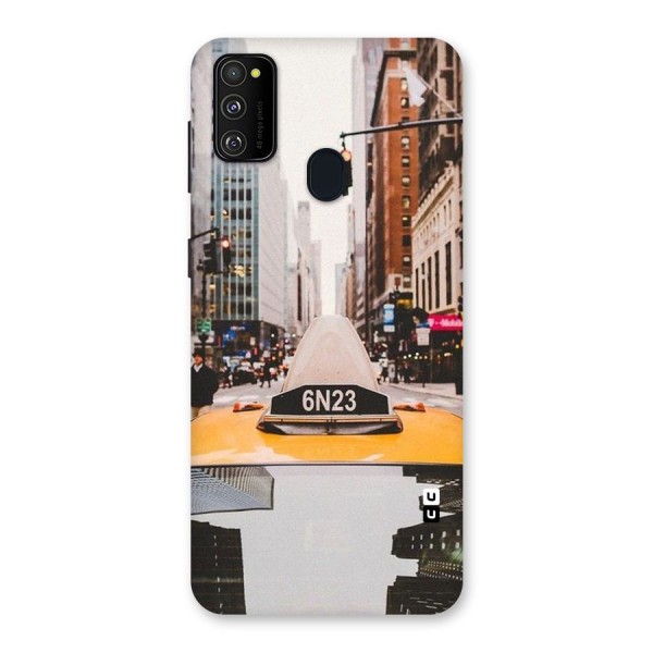 City Taxi Back Case for Galaxy M21