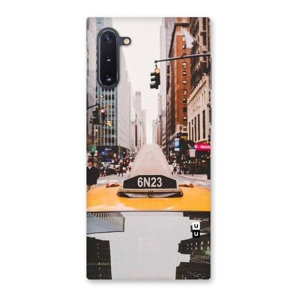 City Taxi Back Case for Galaxy Note 10