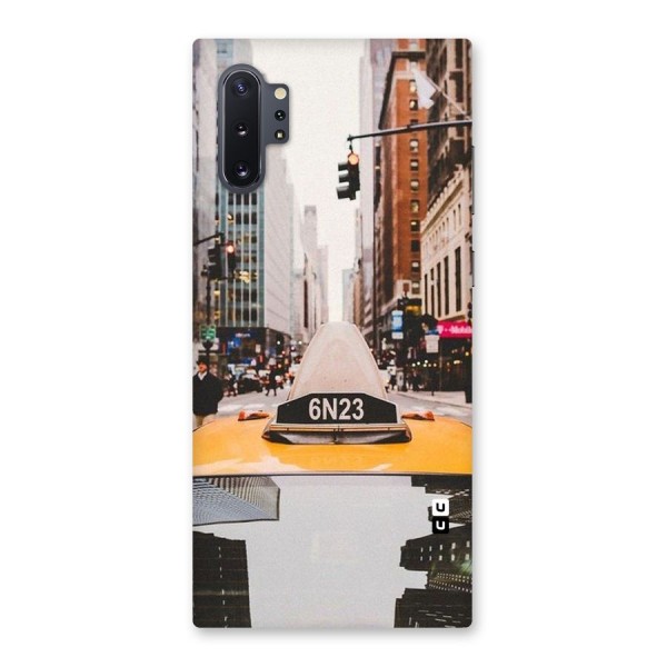 City Taxi Back Case for Galaxy Note 10 Plus