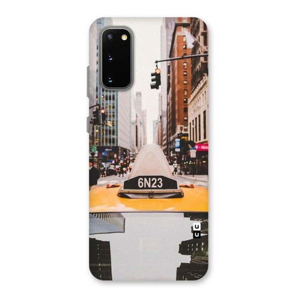 City Taxi Back Case for Galaxy S20