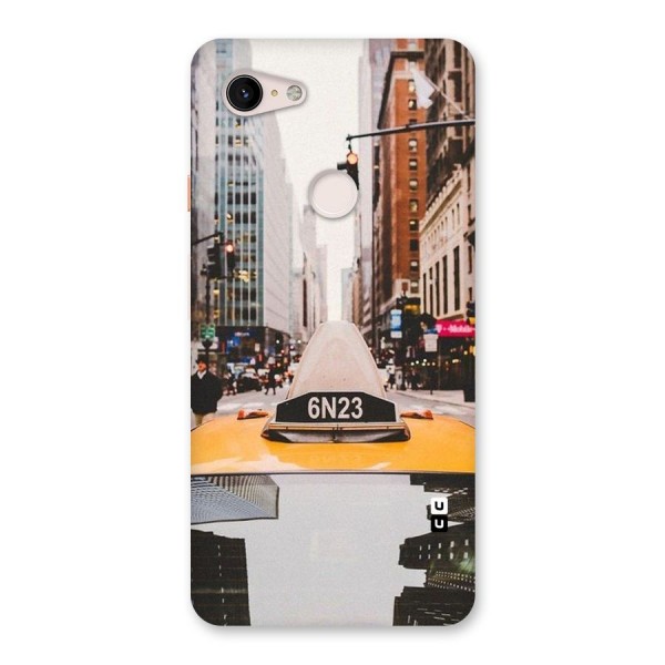 City Taxi Back Case for Google Pixel 3 XL