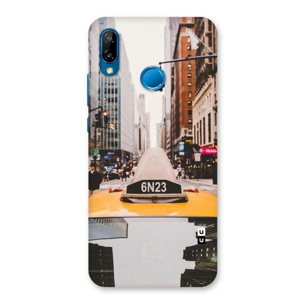 City Taxi Back Case for Huawei P20 Lite